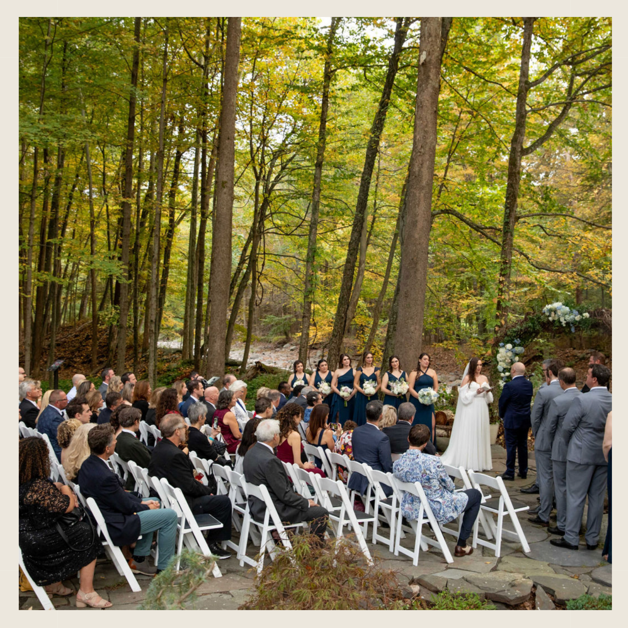 Bearsville Wedding Unique Outdoor Wedding Ceremony