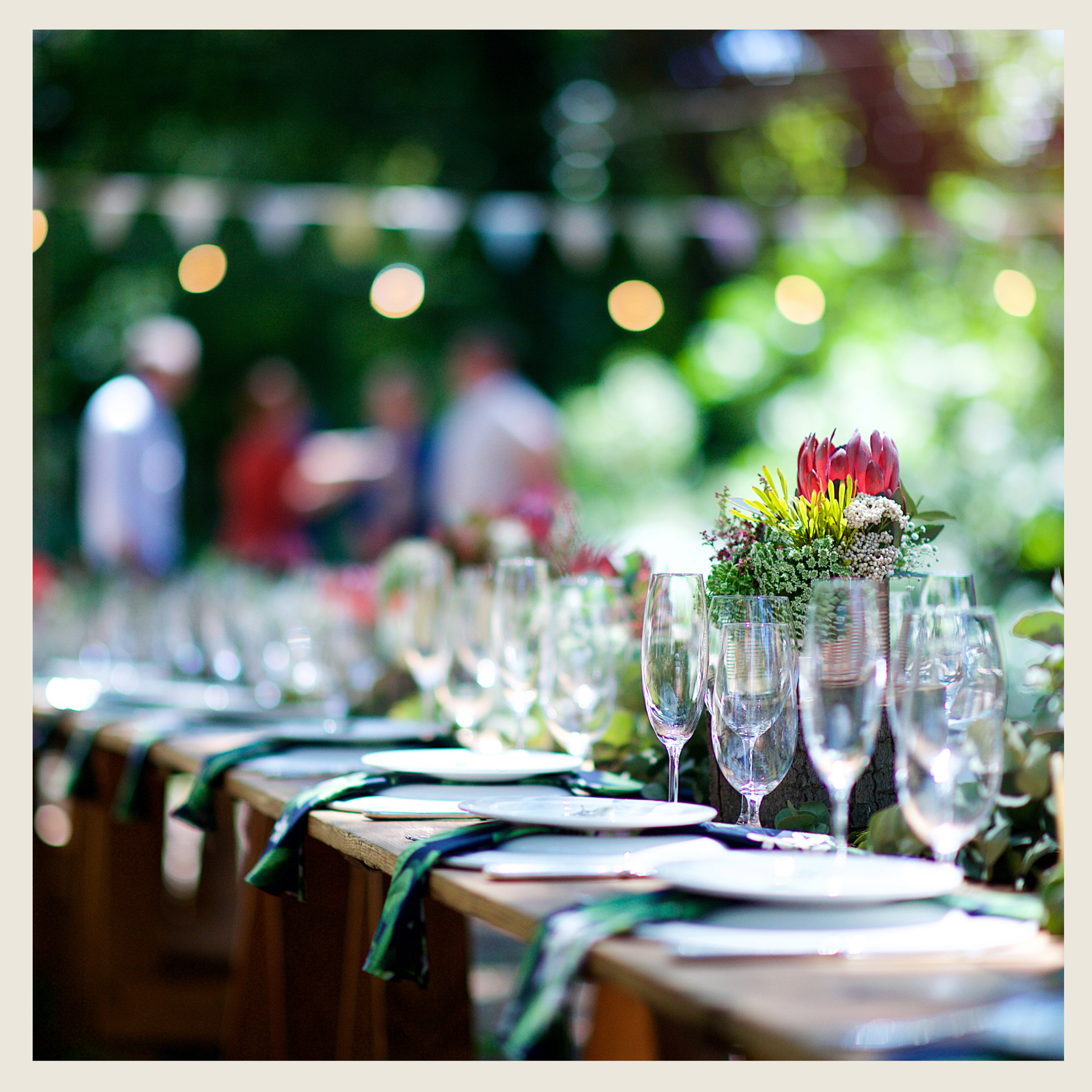 Bearsville Wedding Woodland Party Table Setup